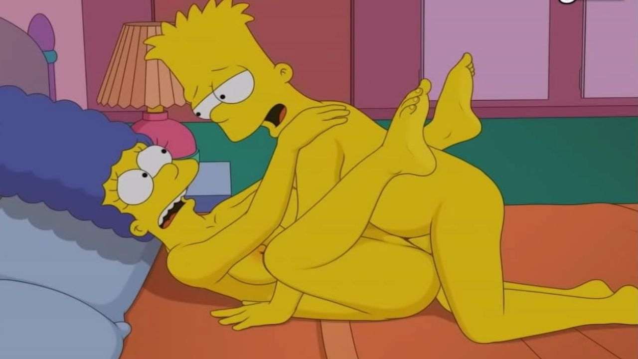 The Simpsons Marge Fence Naked The Simpsons Comic Porn Photo Adult Bart