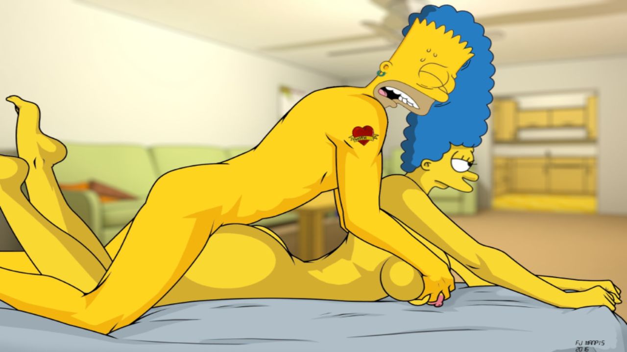 Porn pics simpson marge Bart Marge