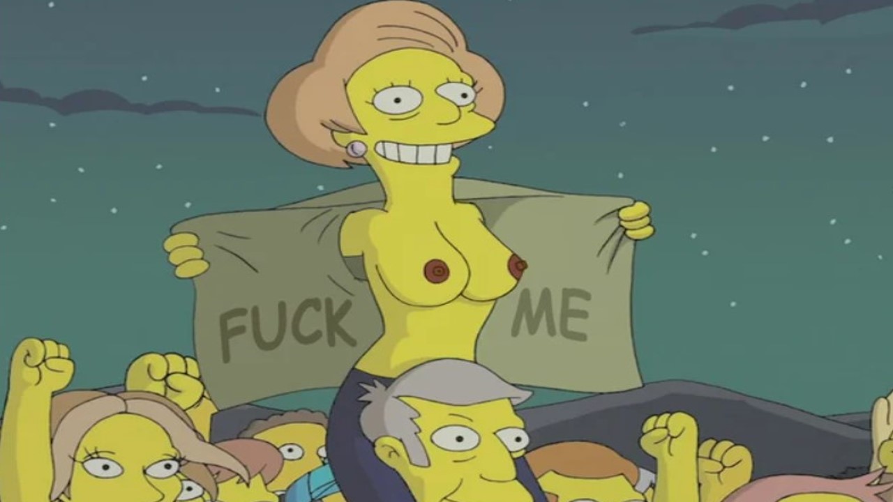 Edna Bart Simpson Porn - Edna simpson xxx | flashing her pierced nipples - Simpsons Porn