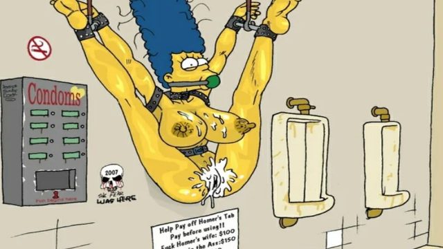 Hot simpson porn gif | Marge homer’s bar bill needs paying