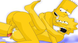 Bart and Lisa Simpson Porn video | Lisa and Bart midmight fun