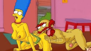 Marge simpson porn comics with Willie
