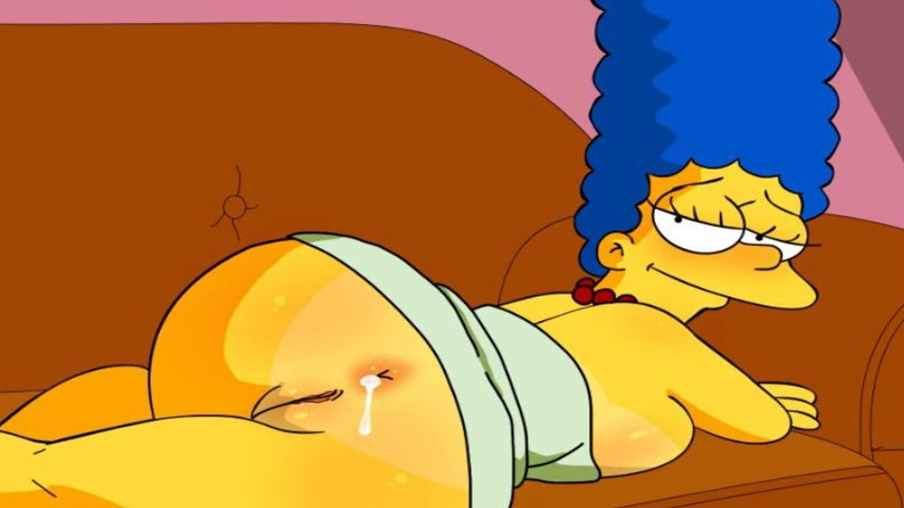 Naked Toons Simpsons - Simpson porn pics | Marge Naked on Sofa - Simpsons Porn