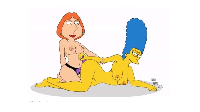 Simpson porn videos | Griffins visited Springfield