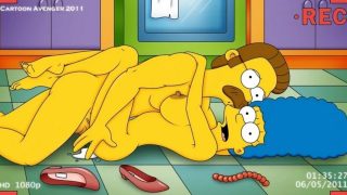 Simpson Neighbor xxx | Marge simpson gets fucked when no one at home
