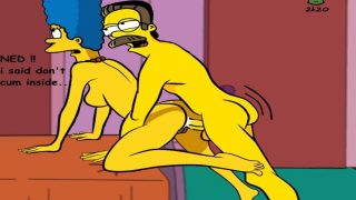 marge simpson porn video