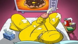 simpsons homer porn
