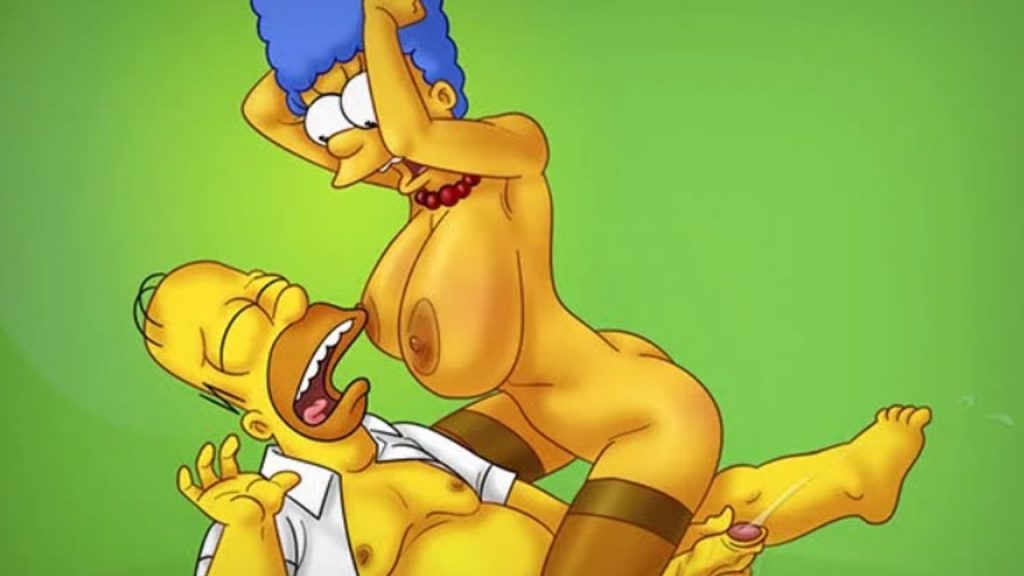 homer and marge simpsons porn