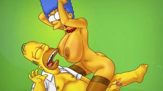 homer and marge simpsons porn cumshot porn