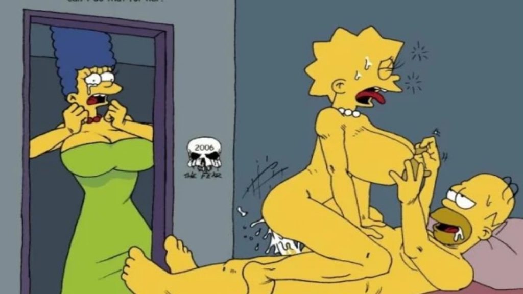 Simpsons homer family porn