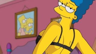 Marge braless simpsons porn