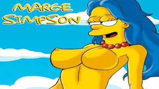 Marge breast simpsons porn