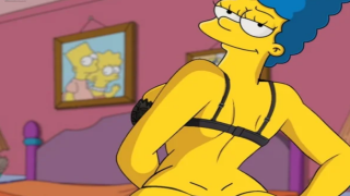 Marge bra simpsons porn