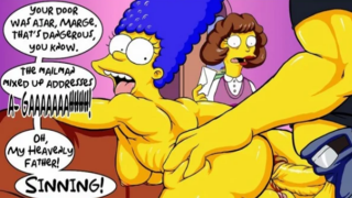 Marge comic simpsons hentai porn