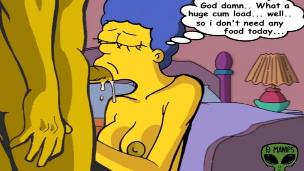 Marge blowjob simpsons porn.