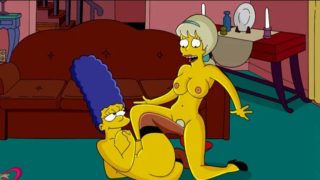 Marge lesbian simpsons porn