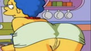 Marge shorts simpsons porn