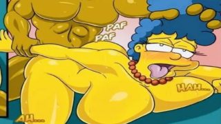 Marge dogy style xxx simpsons porn