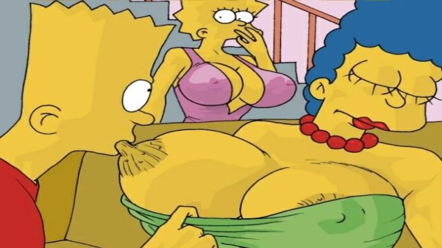 Marge tits sucked simpsons xxx porn