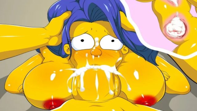 Marge cum in mouth xxx simpsons porn