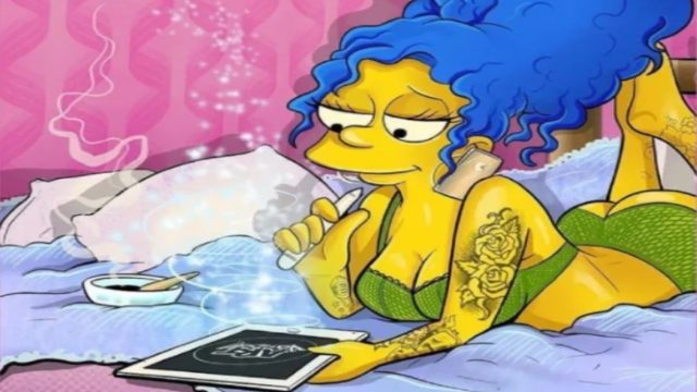 Marge tights xxx simpsons porn