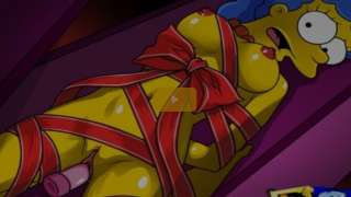 The Simpsons bondage porn sexy 3D captions