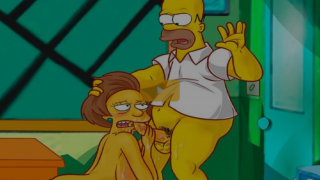 Awesome Simpsons Porn Krabappel 3D