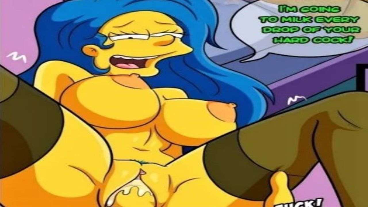 the simpsons annette naked marge bart simpsons rule 34 robot