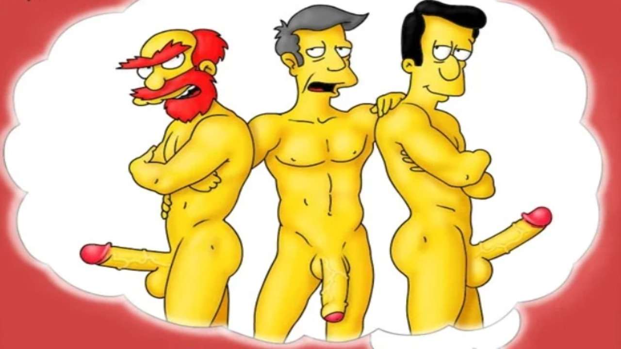 simpsons scene they walk in on old people having sex. the are not real they cannot hurt you marge simpson leaning over sink hentai