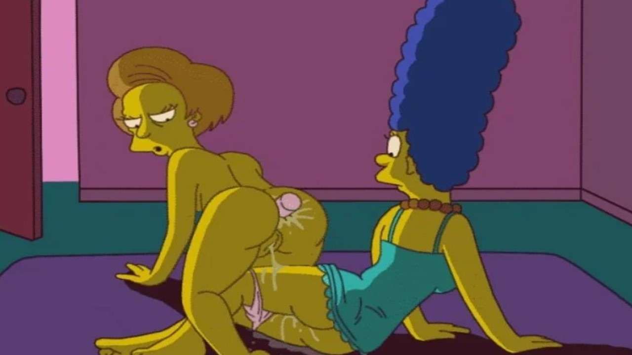 milftoon- the simpsons xxx simpson porn with one boob out