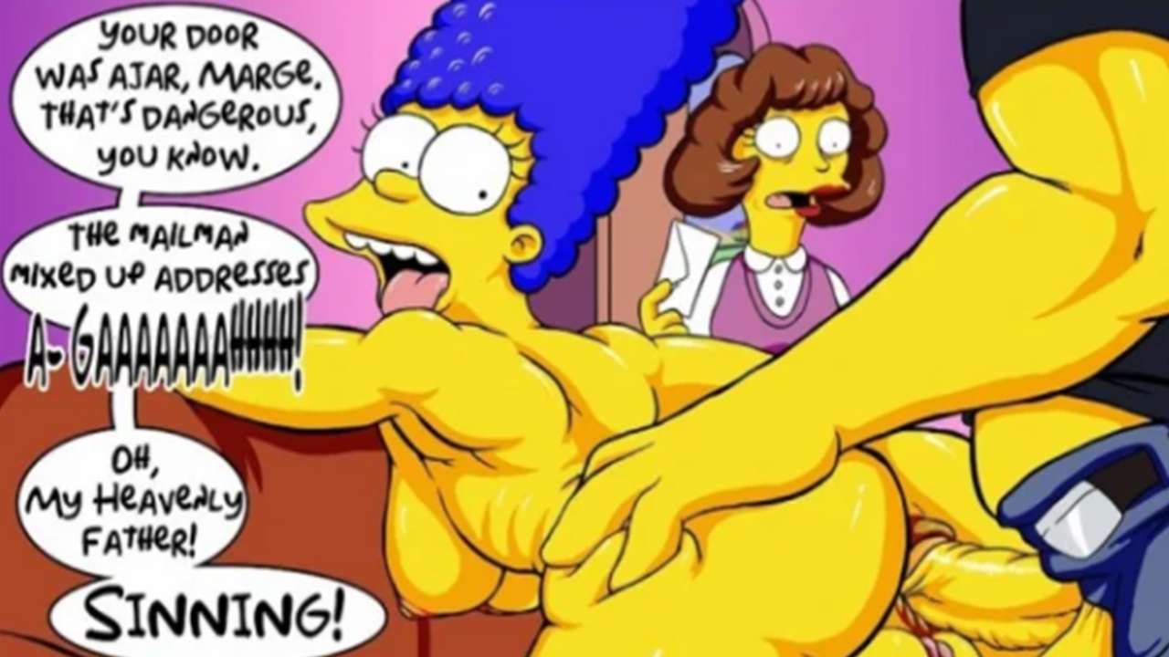 ned flanders marge simpson porn slsa simpsons porn