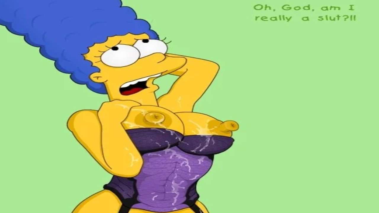 marge simpson showering porn simpsons sex in the city