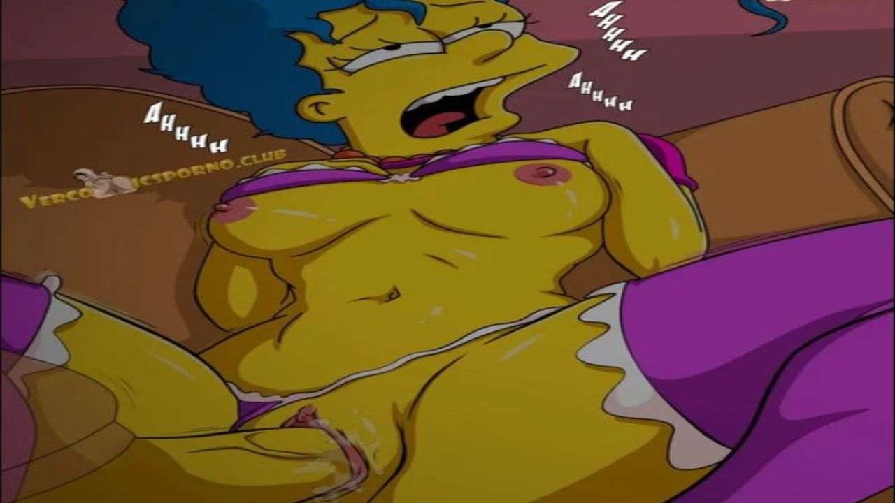 the simpsons porn tram marge simpson x bart hentai gif