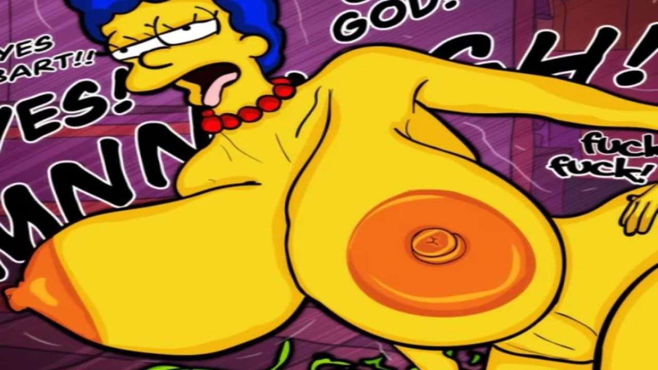 marge from the simpsons nude with big tits the simpsons hentai treehouse of pleasure