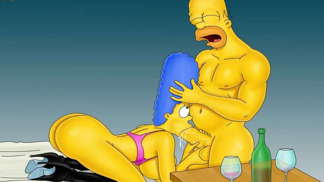 simpson anal porn the simpsons sexy naked marge