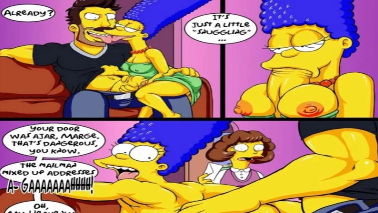 the simpsons twins nude the simpsons marge and bart nude comic pervert.com