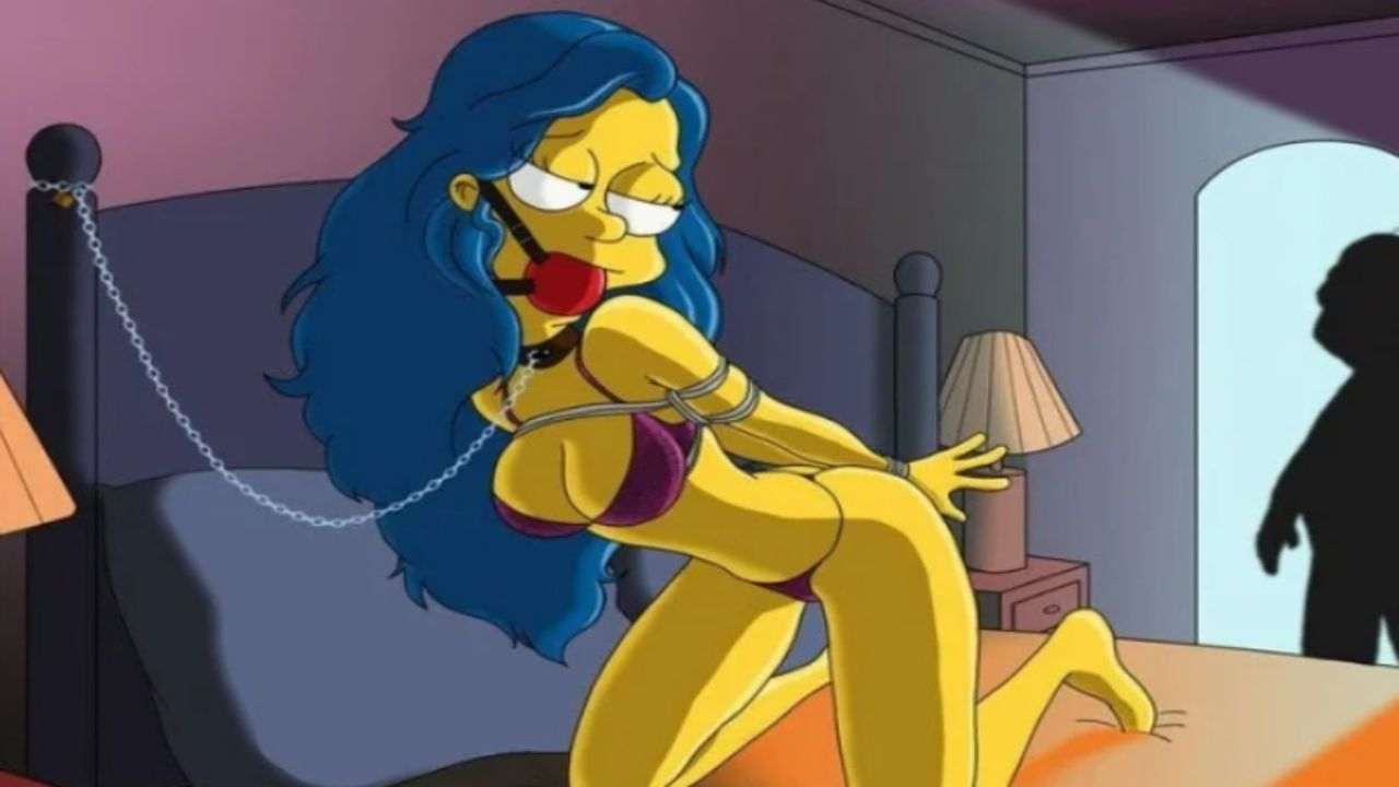 the simpsons marge fence naked the simpsons mindy rule 34