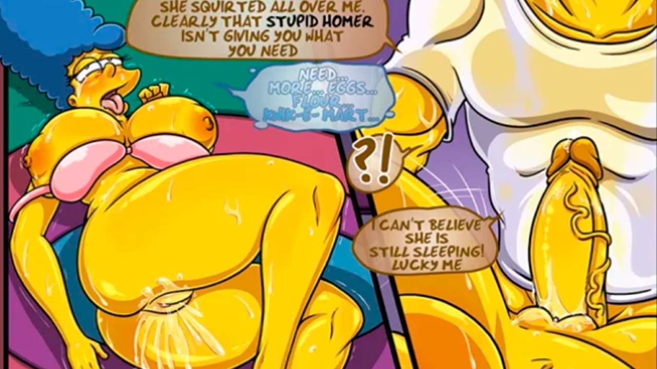Simpsons comic book porn chak mate